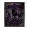 Stupell Industries Raven with Gothic Florals Floating Frame, design by Lori Mosley